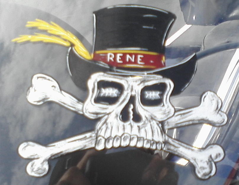 Custom hand painted graphics